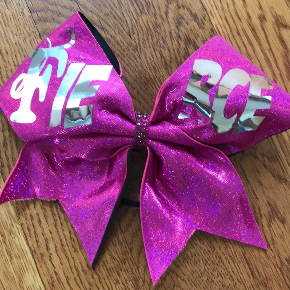 Like new cheer bows, 3